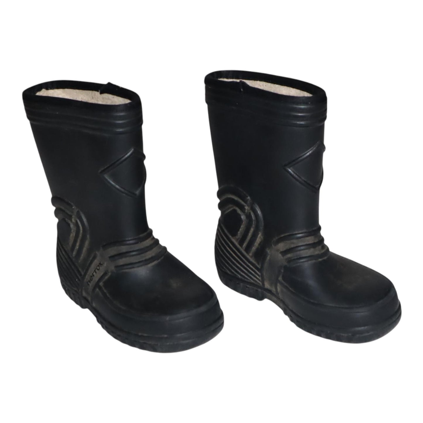 Fodrade Gummistövlar från VIKING - Storlek 25 (Innermått 15.5cm) - Svart
