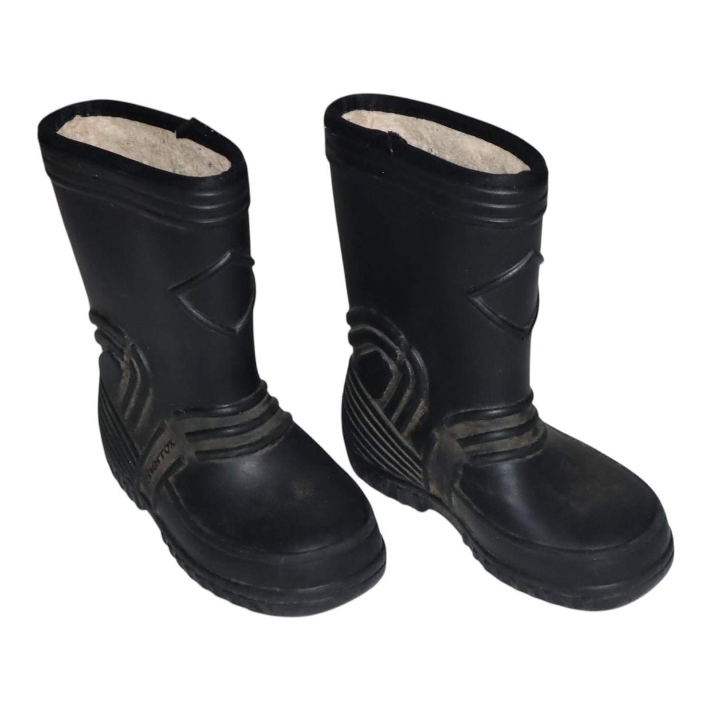Fodrade Gummistövlar från VIKING - Storlek 25 (Innermått 15.5cm) - Svart