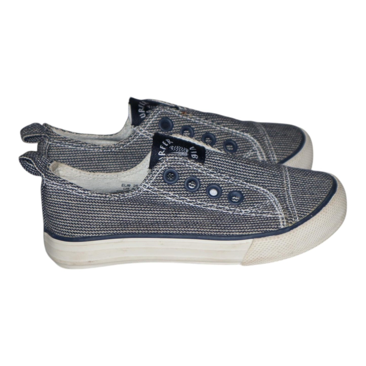 Sneakers från H&M - Storlek 25 ( Innermått 15.5cm) - Mörkblå & Vit