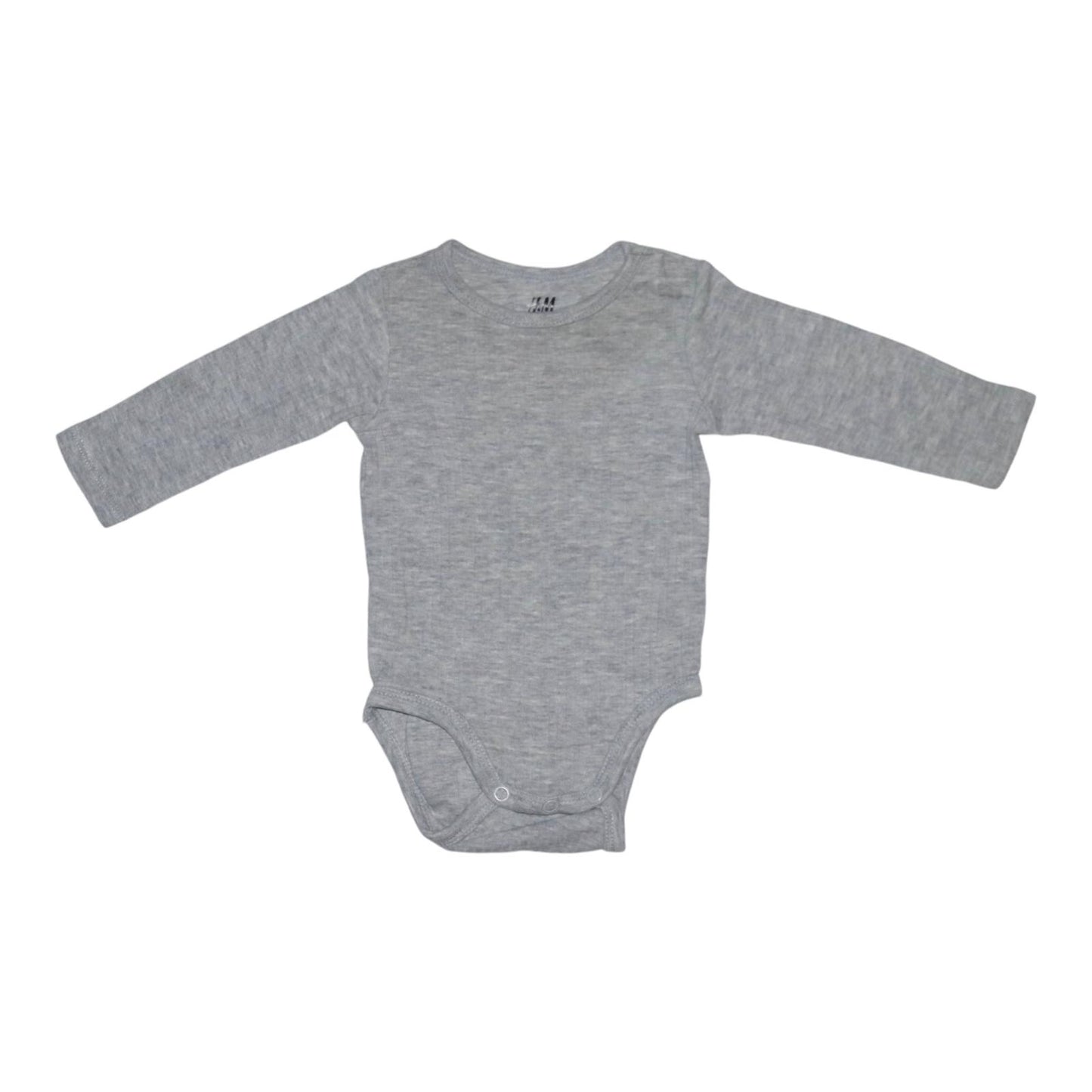 Långärmad Body från H&M - Storlek 62 - Grå