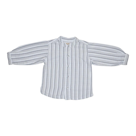 Långärmad Skjorta från H&M - Storlek 68 - Vit