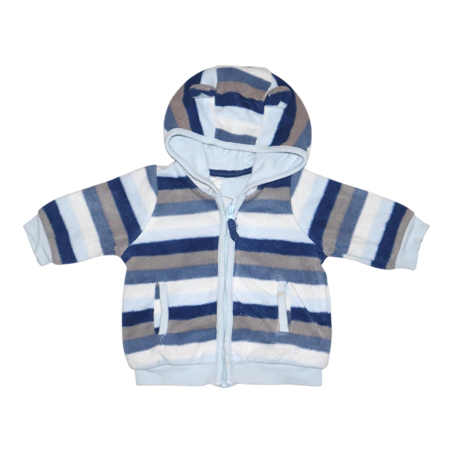 Jacka i fleece från H&M - Storlek 62 - Ljusblå