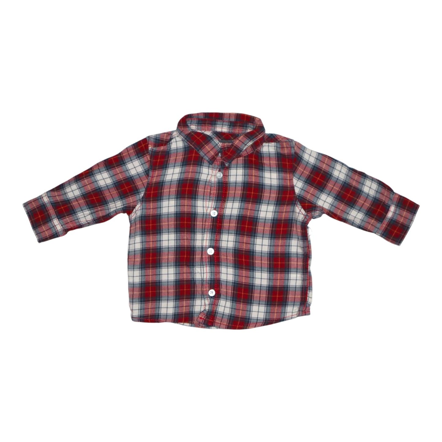 Långärmad Skjorta från H&M L.O.G.G - Storlek 68 - Röd (Multi)