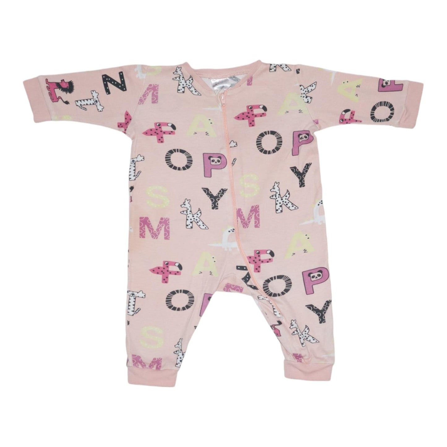 Pyjamas från från KappAhl - Storlek 62/68 - Ljusrosa