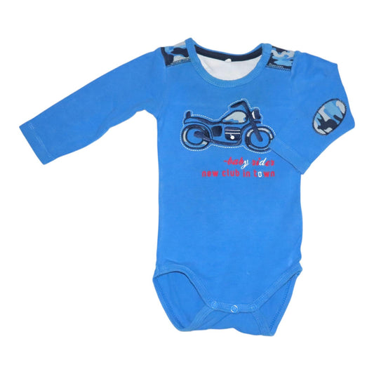 Långärmad Body från name it - Storlek 62 - Blå