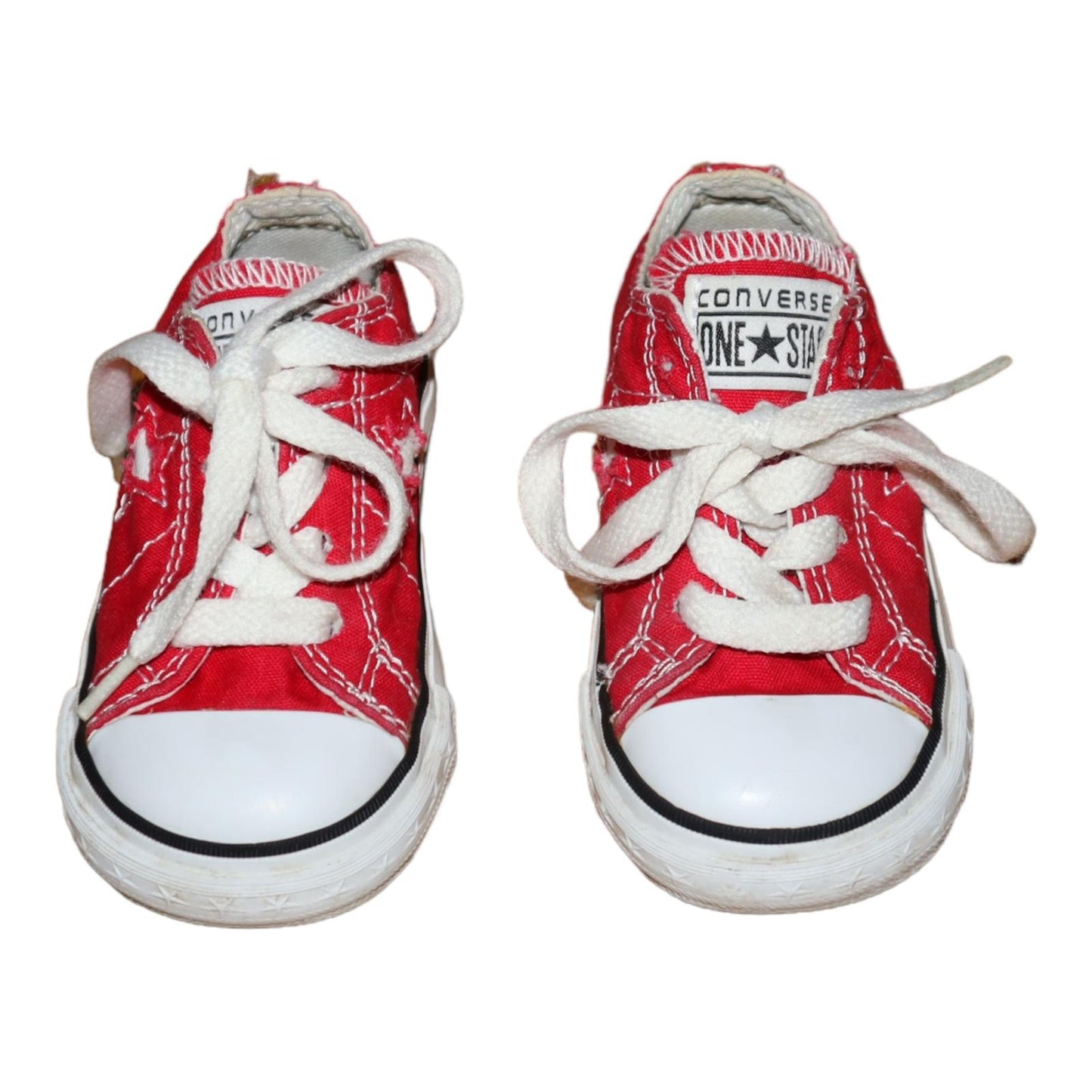 Sneakers från CONVERSE - Storlek 21 (Innermått 12.5cm) - Röd & Vit