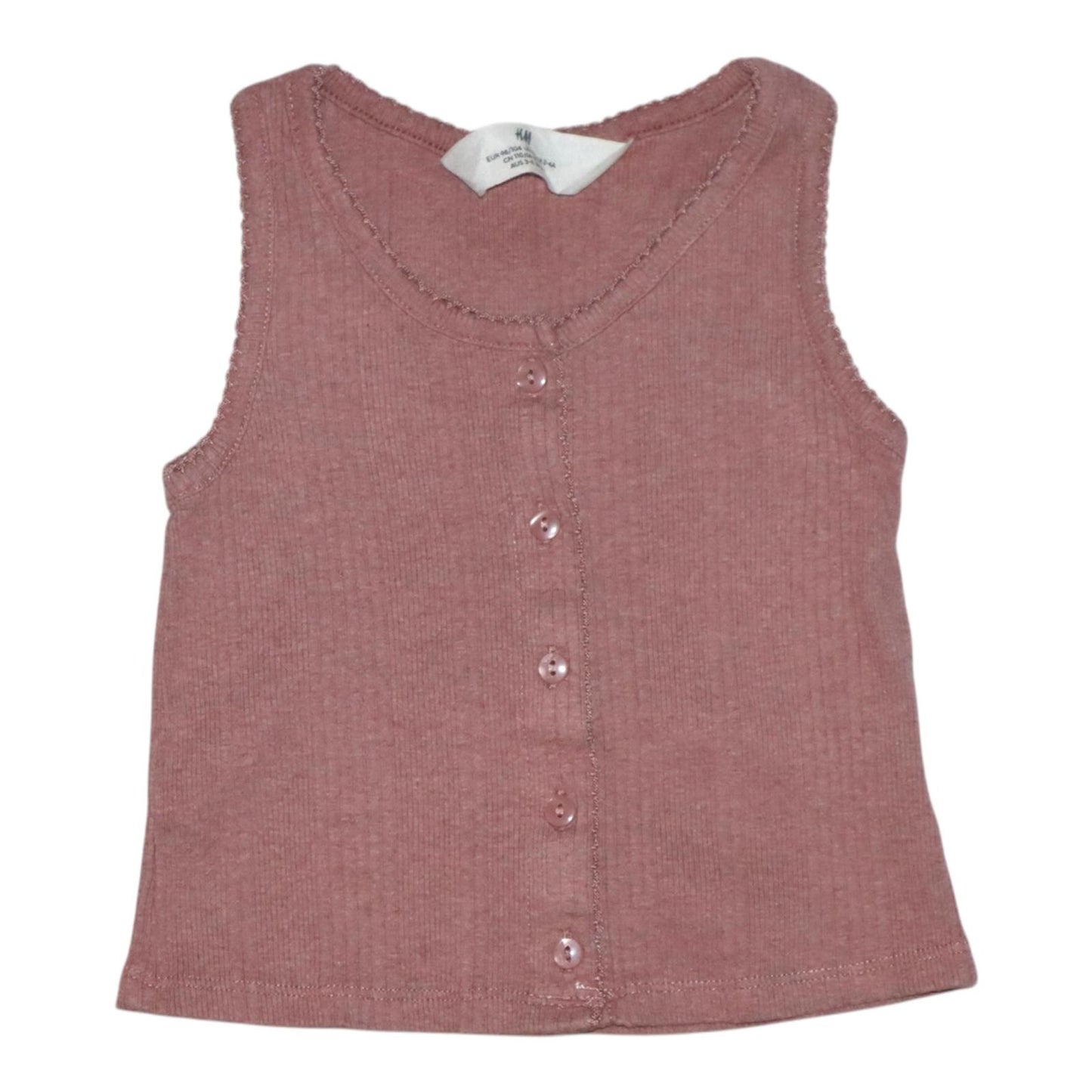 Linne Blus från H&M - Storlek 98/104 - Rosa