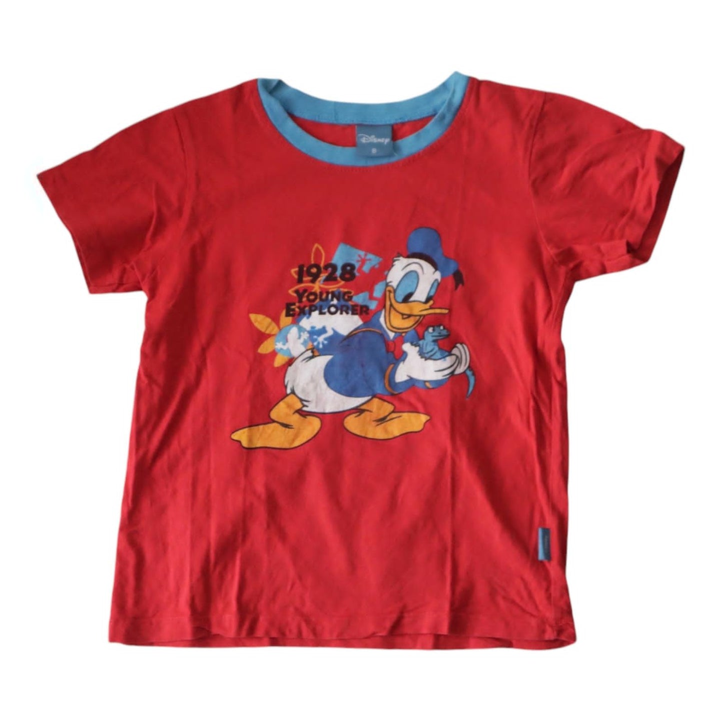 T-shirt från DISNEY - Storlek 128 - Röd