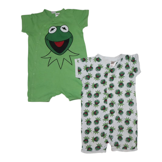 Pyjamas (2 Pack) från H&M - Storlek 80 - Grön & Vit