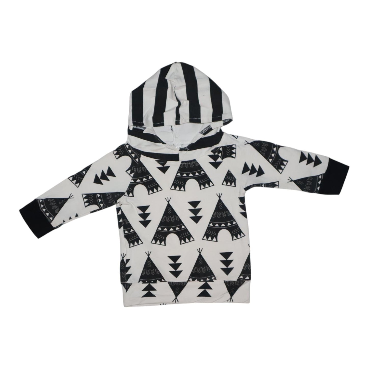 Tröja - Storlek 74 - Vit & Svart